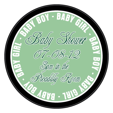hockey baby announcement hockey puck