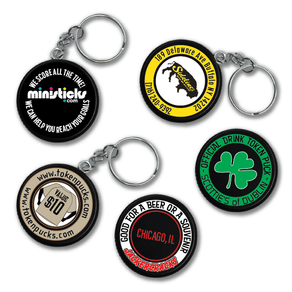 hockey puck tokens tokenpucks for restaurants and bars